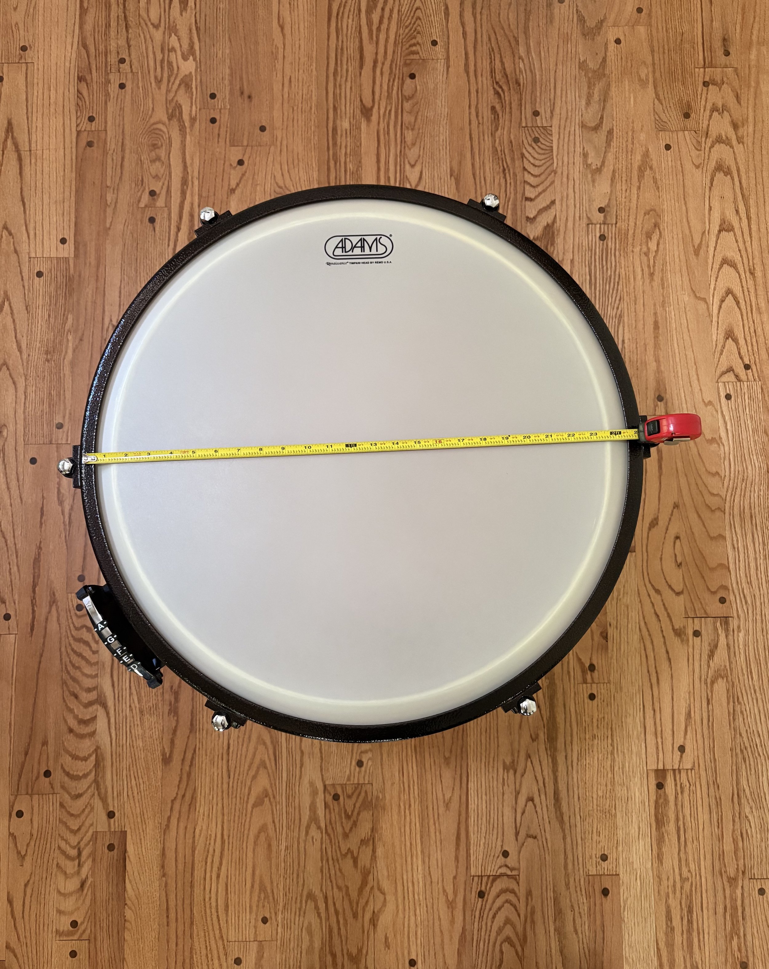 Measuring the counter-hoop