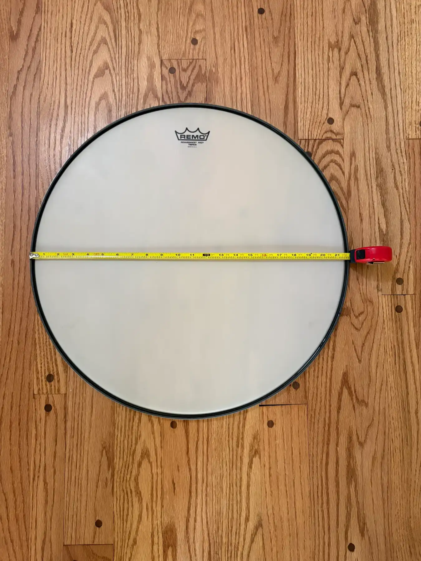 Measuring the size of the existing head